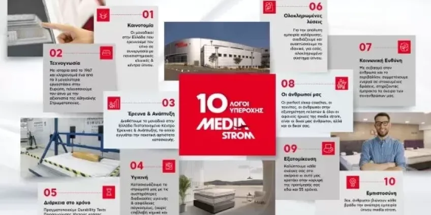 Media Strom σημαίνει ανώτερη εμπειρία ύπνου
