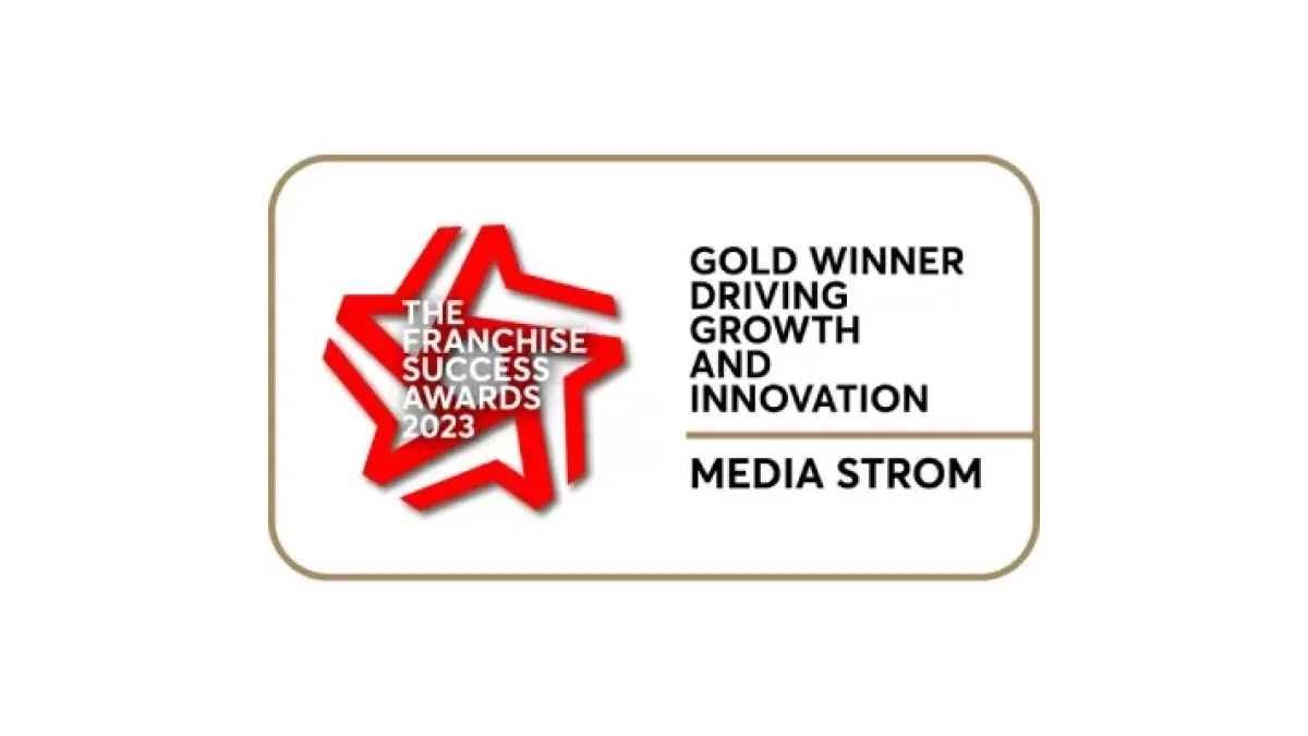 MEDIA STROM: GOLD WINNER DRIVING GROWTH AND INNOVATION 2023 στα THE FRANCHISE SUCCESS AWARDS 2023!