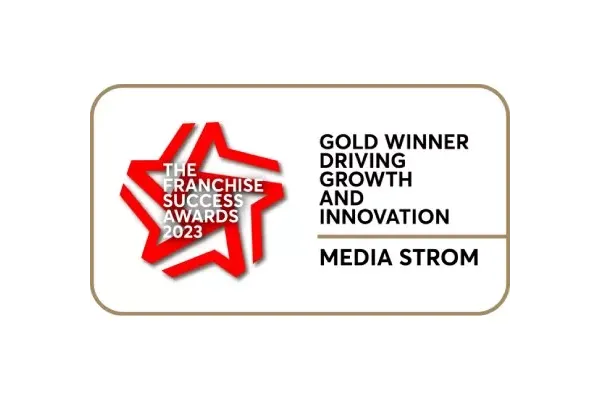 MEDIA STROM: GOLD WINNER DRIVING GROWTH AND INNOVATION 2023 στα THE FRANCHISE SUCCESS AWARDS 2023!