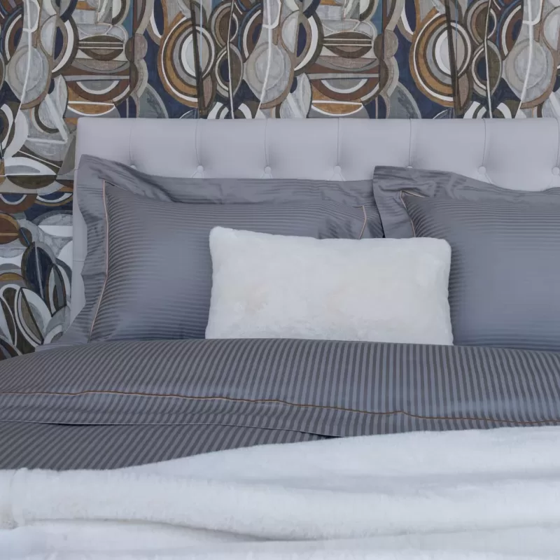 ΣΕΤ ΣΕΝΤΟΝΙΑ ΔΙΠΛΟ LUXURY STONE GREY